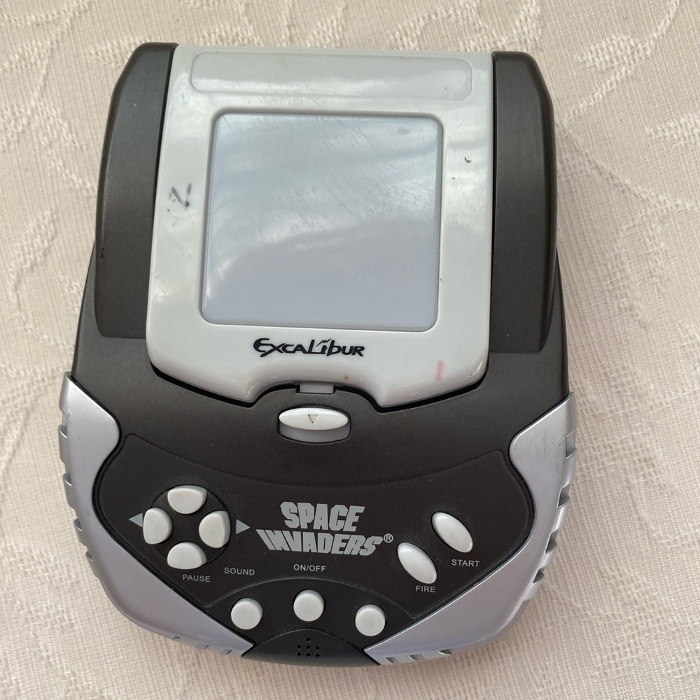 Excalibur Space Invaders Classic Arcade Game Electronic Handheld